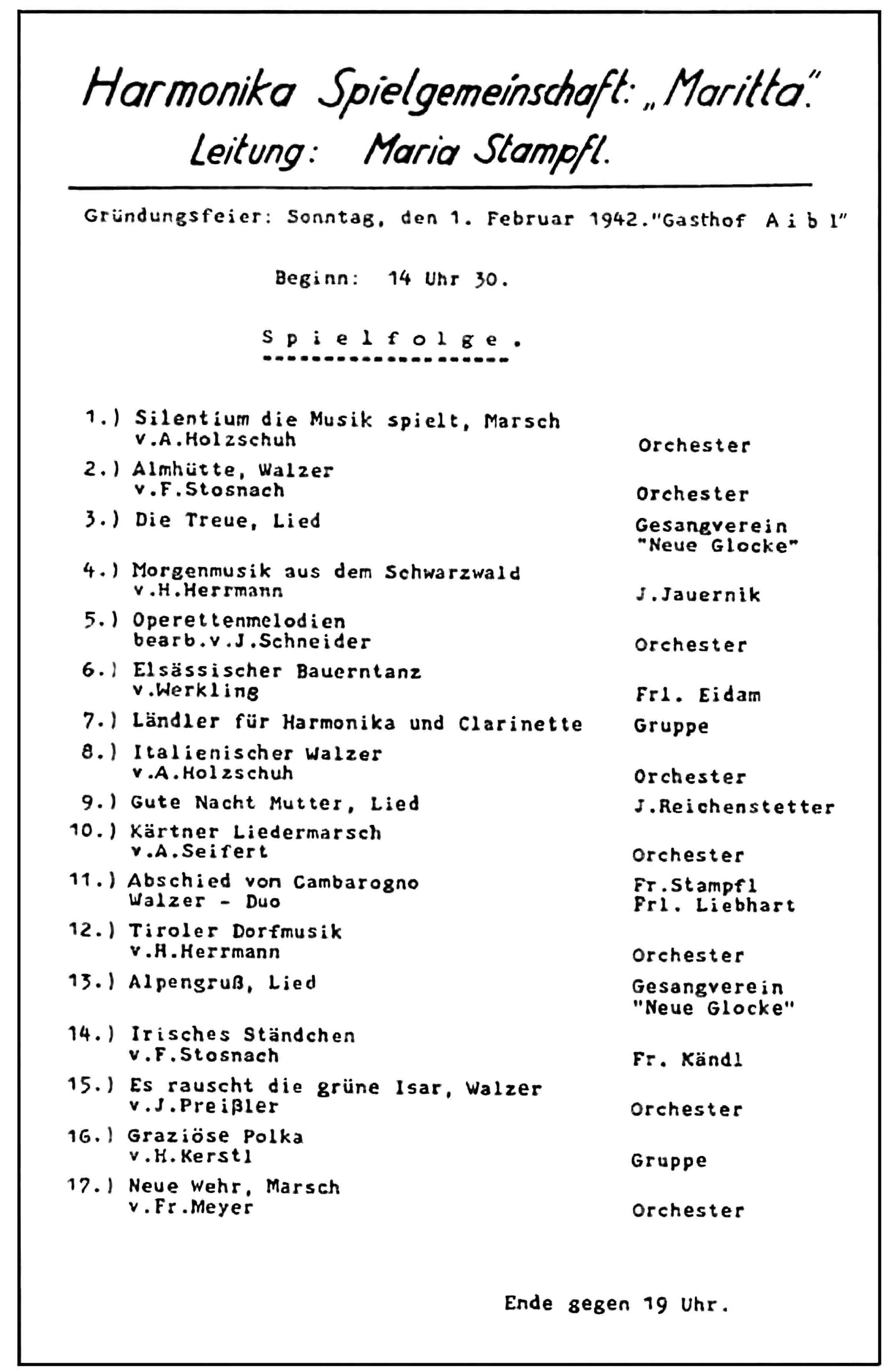 1942 Gründungskonzert verbessert